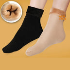2 Pairs Ladies Velvet Cashmere Warm Socks For Ladies– Thick Wool Socks for Autumn, Winter, Spring