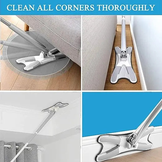 (Free Delivery) X-Type Microfiber Twist Mop