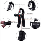 Adjustable Hand  Grip Strength Trainer 10-60 KG Strength