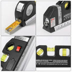 Imported 5 in 1 Multi Purpose Laser Level Pro 3 Leveler Scale