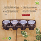 4 In 1 Beautiful Chili Spice Rack Wall Hanging Kitchen Rack High Quality