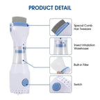 Chemical-Free Lice Removal Comb With Steel Comb (Allow to open)