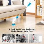 Rechargeable Spin Scrubber Long Handle Cleaning Brush
