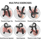 Adjustable Hand  Grip Strength Trainer 10-60 KG Strength