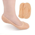 2 Pair ( 4PCS ) Anti Crack Full Length Silicone Foot Protector Moisturizing Socks for Foot-Care and Heel Cracks