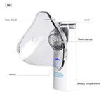 FREE HOME DELIVERY - Portable Mesh Nebulizer FDA Approved