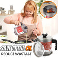 Stainless-Steel Oil Filter Storage Pot