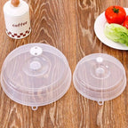 Dustproof Microwave Oven Dish Plate Steam Splash proof Cover Food