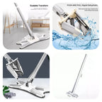 (Free Delivery) X-Type Microfiber Twist Mop
