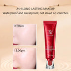FV Waterproof Liquid Foundation, Matte Oil-free Foundation, Medium Coverage & Lightweight Foundation Makeup for Oily/Normal Skin