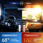 Foldable Car Sun Shade Umbrella – UV Protection Windshield Cover ☀️🚗