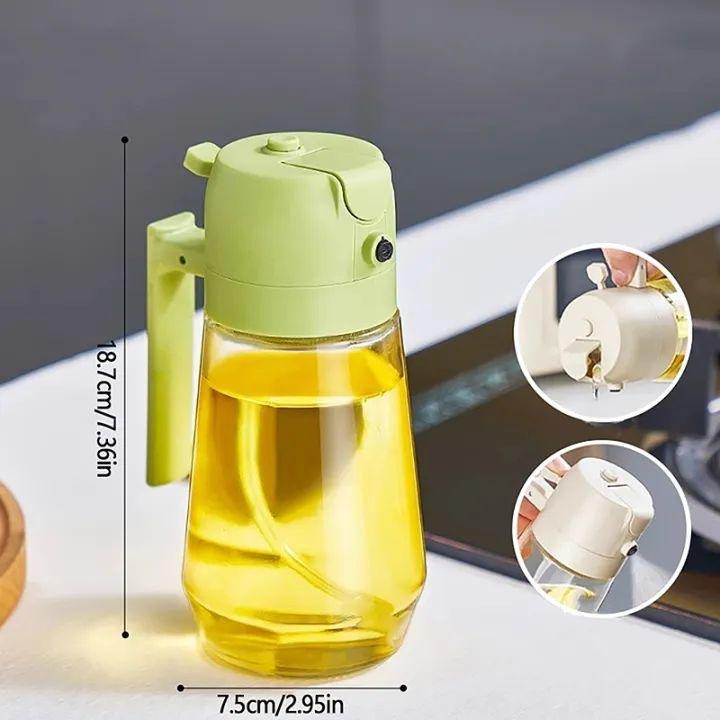 Premium 2-in-1 Oil Sprayer Bottle 470ML