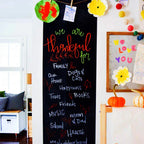 DIY Large Chalkboard Sticker Paper - Black Board Wall Adhesive Contact Paper Roll - 1.5x4Feet - Black( Free home delivery)