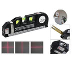 Imported 5 in 1 Multi Purpose Laser Level Pro 3 Leveler Scale