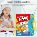 English Reading Musical Electronic Book, Early Education Activity Book with Sound & Music Features for Toddler Kids